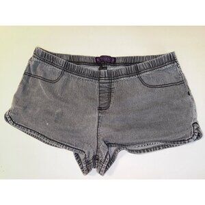 Freehold Stretchy Black Jean Shorts Size Large